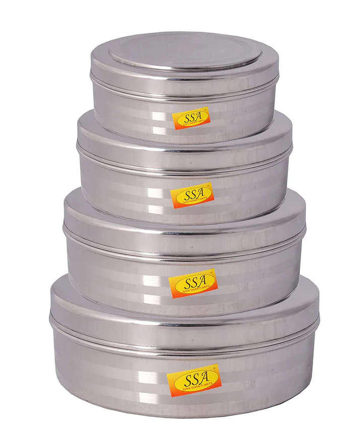Stainless Steel Dabbas